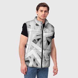 Мужской жилет БЕЛЫЙ АРХИТЕКТОР, цвет: 3D-черный — фото 2