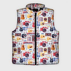 Мужской жилет Рок Музыкант, цвет: 3D-черный