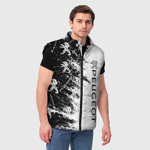 Мужской жилет Peugeot Распылитель / 3D-Черный – фото 3