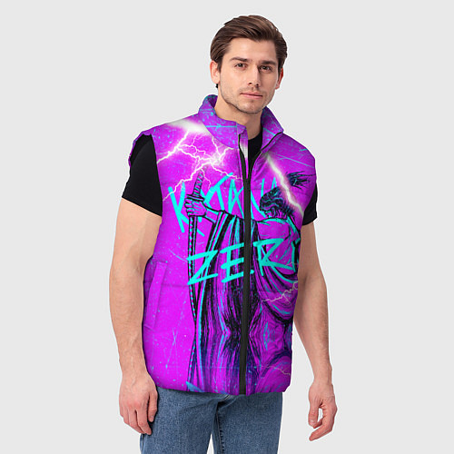 Мужской жилет Katana Zero Катана Зеро Самурай / 3D-Черный – фото 3