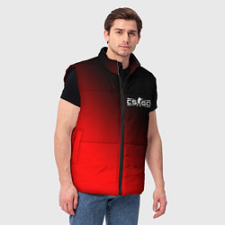 Мужской жилет CSGO КСГО Минимализм, цвет: 3D-черный — фото 2