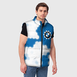 Мужской жилет БМВ Графика, цвет: 3D-черный — фото 2