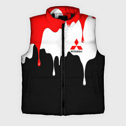 Мужской жилет Mitsubishi подтёки, цвет: 3D-черный