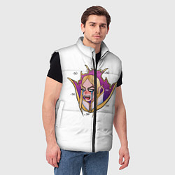 Мужской жилет Invoker Инвокер Dota2, цвет: 3D-черный — фото 2