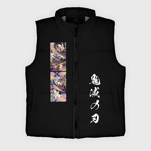 Мужской жилет Клинок, Квартал красных фонарей / 3D-Светло-серый – фото 1