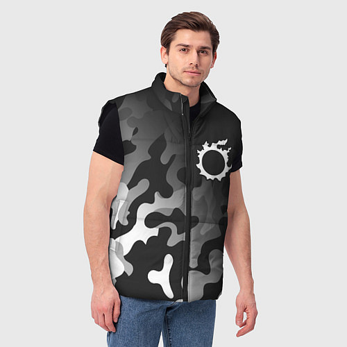 Мужской жилет FINAL FANTASY XIV - METEOR / 3D-Черный – фото 3