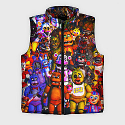 Мужской жилет Fnaf UCN, цвет: 3D-красный