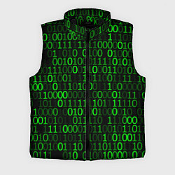 Мужской жилет Бинарный Код Binary Code, цвет: 3D-черный