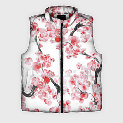 Мужской жилет Ранняя сакура, цвет: 3D-красный