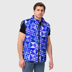 Мужской жилет Камуфляж спортивный Призма - Лагуна, цвет: 3D-светло-серый — фото 2