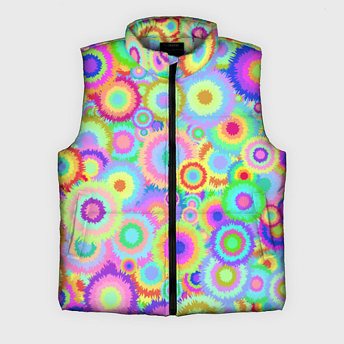 Мужской жилет Disco-Tie-Dye / 3D-Светло-серый – фото 1