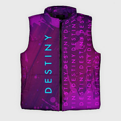 Мужской жилет DESTINY 2 Брызги, цвет: 3D-черный