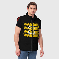 Мужской жилет ZillaKami x SosMula City Morgue Пёс Войны, цвет: 3D-красный — фото 2