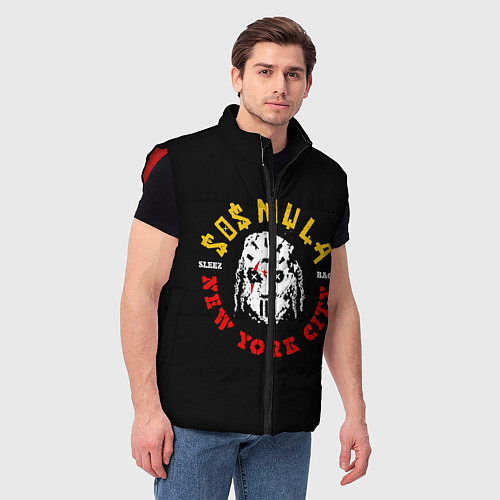 Мужской жилет ZillaKami x SosMula City Morgue Sleez Bag / 3D-Красный – фото 3