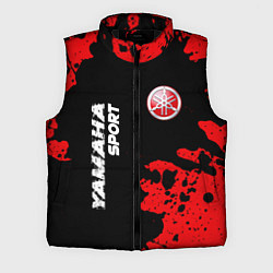 Мужской жилет YAMAHA Yamaha Sport - Брызги, цвет: 3D-черный