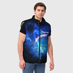 Мужской жилет Space art 2022, цвет: 3D-светло-серый — фото 2