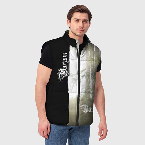 Мужской жилет Burzum - Belus / 3D-Черный – фото 3