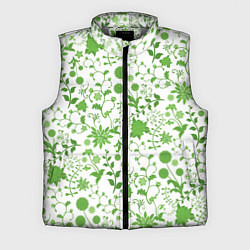 Мужской жилет Зелёное поле, цвет: 3D-светло-серый