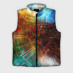 Мужской жилет Portal - Neon Space - туннель из энергетических па