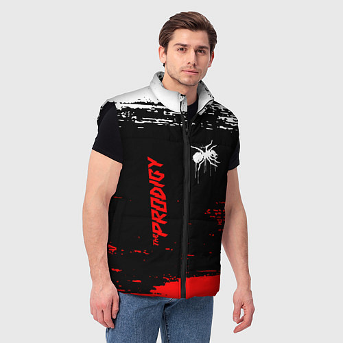 Мужской жилет The prodigy : дарование / 3D-Черный – фото 3