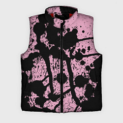 Мужской жилет Кляксы Авангард Узор Blots Vanguard Pattern, цвет: 3D-красный