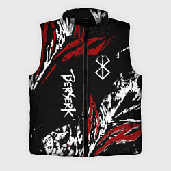 Мужской жилет BERSERK BLACK MASK - БЕРСЕРК ЧЁРНАЯ МАСКА, цвет: 3D-светло-серый