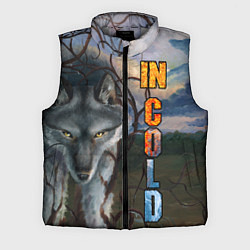Мужской жилет IN COLD wolf with logo, цвет: 3D-светло-серый
