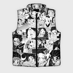 Мужской жилет Клинок рассекающий демонов паттерн