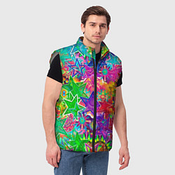Мужской жилет COLOR STARFALL, цвет: 3D-светло-серый — фото 2