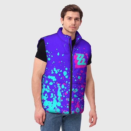 Мужской жилет Zenless Zone Zero арт / 3D-Черный – фото 3
