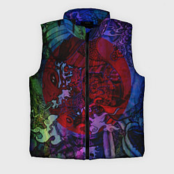 Мужской жилет Японский стиль, цвет: 3D-черный
