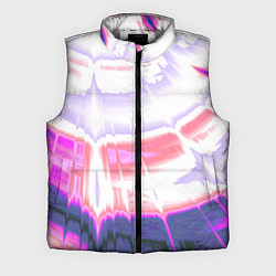 Мужской жилет Тай-дай Абстракция Tie-Dye, цвет: 3D-светло-серый