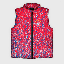 Мужской жилет Bayern munchen брызги красок, цвет: 3D-красный