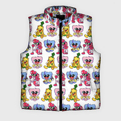 Мужской жилет Poppy Playtime - Chapter 2 паттерн из персонажей, цвет: 3D-красный