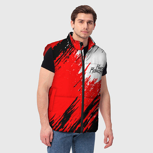 Мужской жилет Papa roach RBW Grunge Mini Logo / 3D-Красный – фото 3