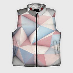 Мужской жилет Светлый кибер-панк, цвет: 3D-красный