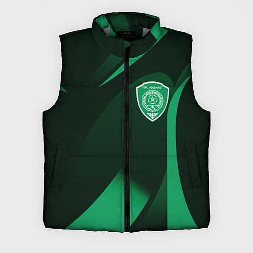 Мужской жилет Футбольный клуб АХМАТ ЧЕЧНЯ / 3D-Светло-серый – фото 1