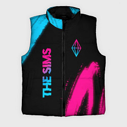 Мужской жилет The Sims Neon Gradient, цвет: 3D-черный