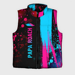 Мужской жилет Papa Roach Neon Gradient, цвет: 3D-черный