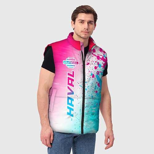 Мужской жилет Haval Neon Gradient - FS / 3D-Черный – фото 3