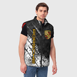 Мужской жилет PORSCHE : КАМУФЛЯЖ И СЛЕД ПРОТЕКТОРА, цвет: 3D-красный — фото 2