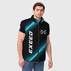 Мужской жилет Exeed неоновые лампы, цвет: 3D-черный — фото 2