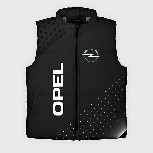 Мужской жилет Opel Карбон / 3D-Светло-серый – фото 1