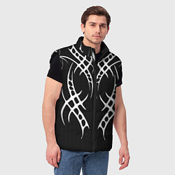 Мужской жилет Татуированный мастер, цвет: 3D-черный — фото 2