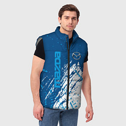 Мужской жилет Mazda - краска, цвет: 3D-светло-серый — фото 2
