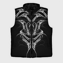 Мужской жилет Татуированный боец, цвет: 3D-черный