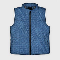 Мужской жилет Деним - джинсовая ткань текстура, цвет: 3D-светло-серый