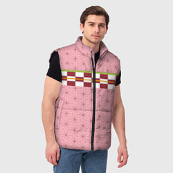 Мужской жилет Кимоно Незуко, цвет: 3D-черный — фото 2