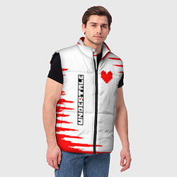 Мужской жилет Undertale фриск, цвет: 3D-черный — фото 2