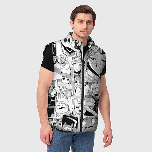 Мужской жилет Да я паук и что с того pattern / 3D-Черный – фото 3